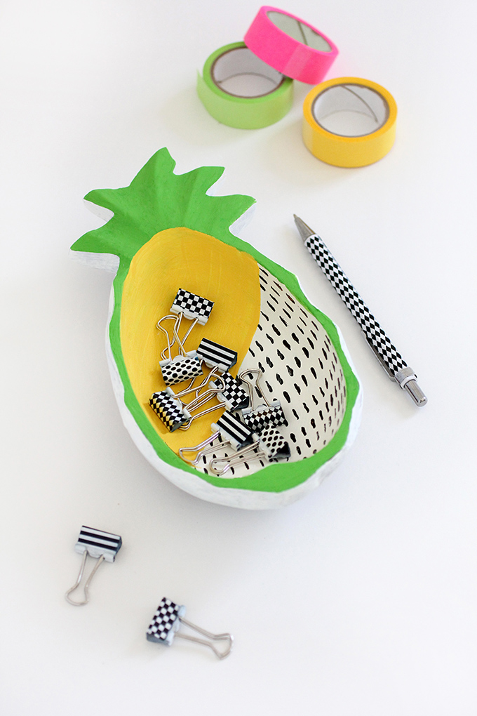 » DIY MAKEOVER Wooden Pineapple Bowls