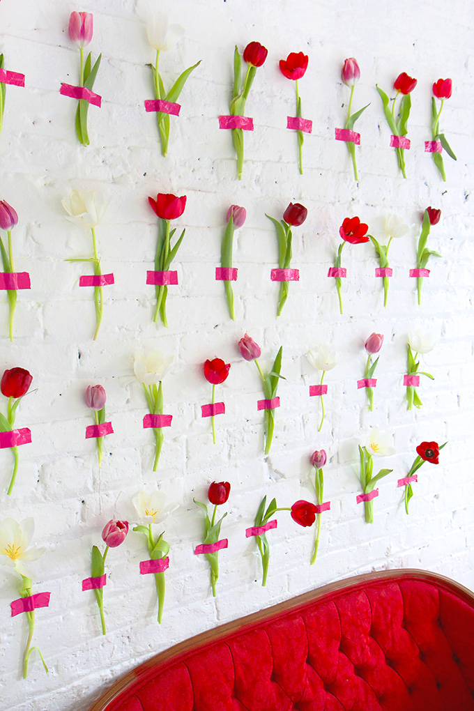 My Diy Floral Wall Backdrop I Spy Diy