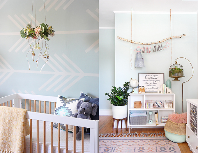 I SPY DIY DESIGN | Baby Girl Nursery Makeover - I SPY DIY