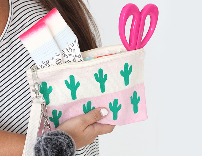 MY DIY | Back-to-School Cotton Canvas Cactus Bag - I SPY DIY display picture 3