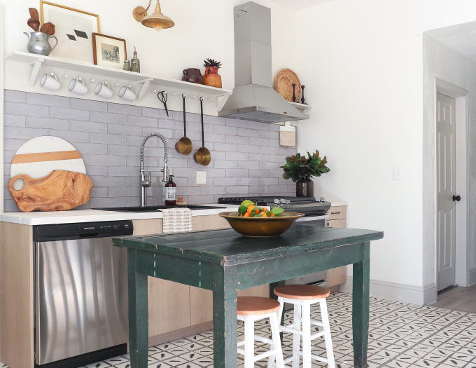 DIY DUPLEX Before & After| Affordable Airbnb Kitchen Makeover - I SPY DIY